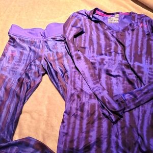 Under Armour shirt and compression pants